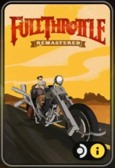 Full Throttle Remastered — Captura de la biblioteca de SteamOS con el distintivo amarillo Playable